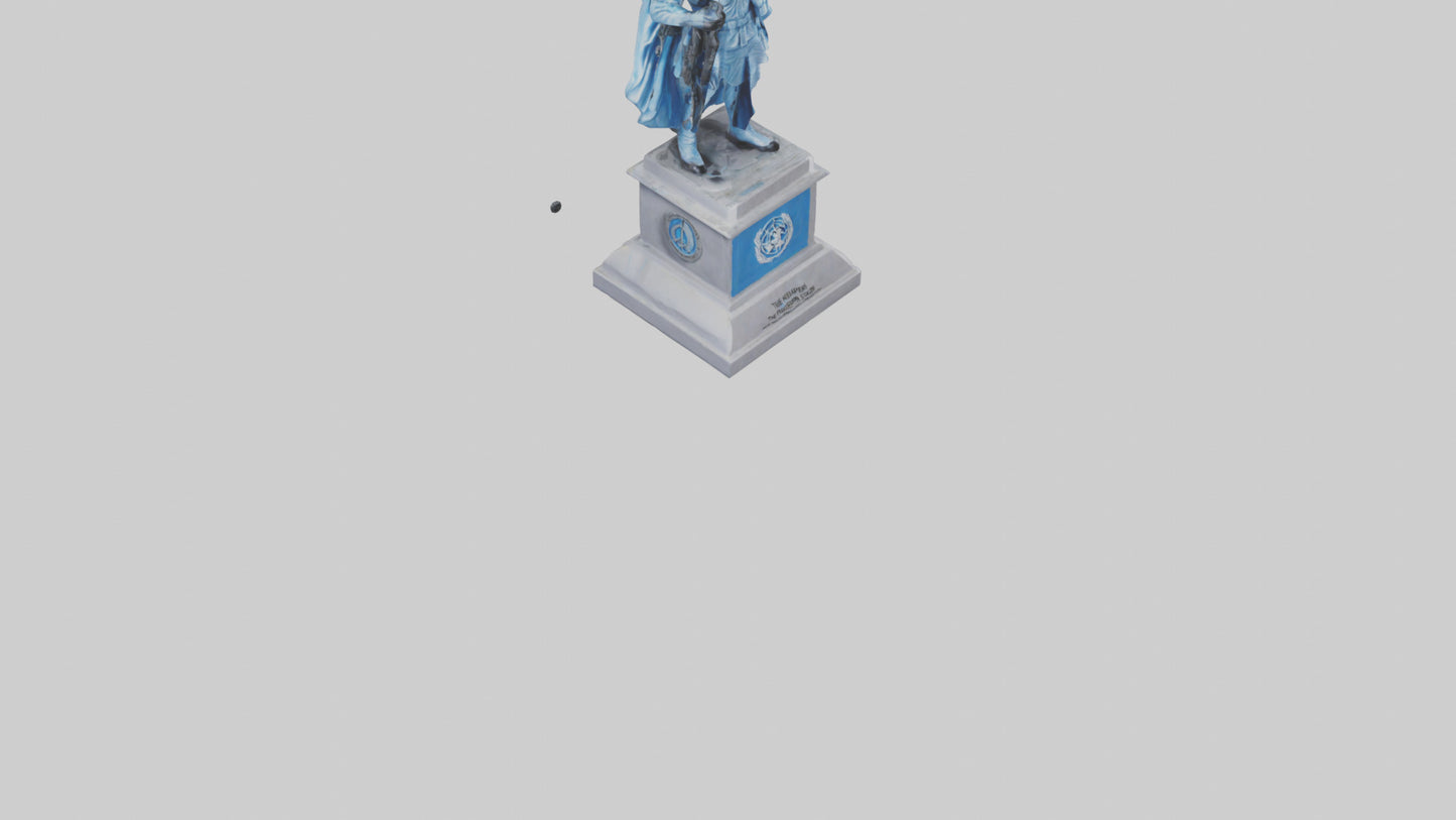 The Peacekeepers Duty statue model 3D model