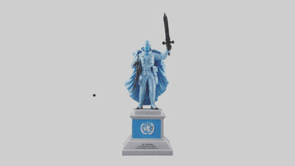 The Peacekeepers Duty statue model 3D model