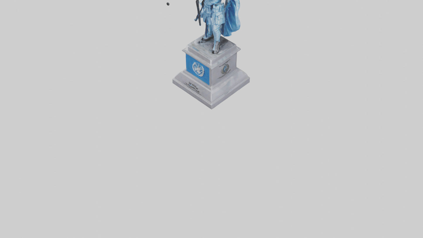 The Peacekeepers Duty statue model 3D model