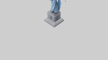 The Peacekeepers Duty statue model 3D model
