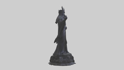 The Shadow King statue model 3D model