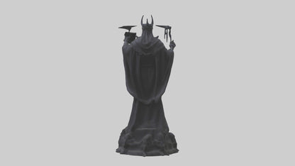 The Shadow King statue model 3D model