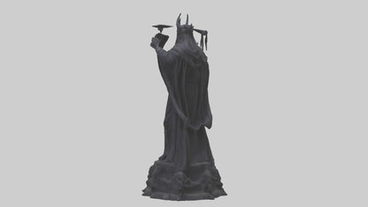 The Shadow King statue model 3D model