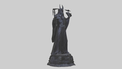 The Shadow King statue model 3D model