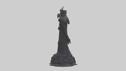 The Shadow King statue model 3D model