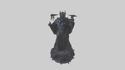 The Shadow King statue model 3D model