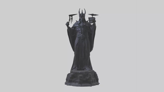 The Shadow King statue model 3D model