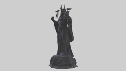 The Shadow King statue model 3D model