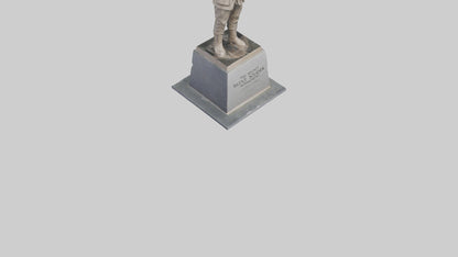 The Silent Soldier monument model 3D model
