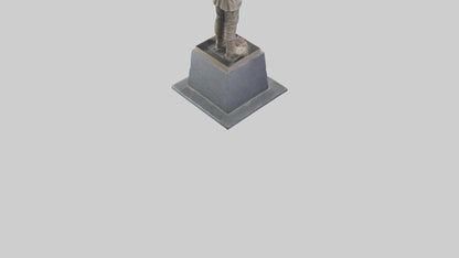 The Silent Soldier monument model 3D model