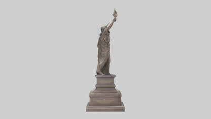 The Spirit of Independence statue model 3D model