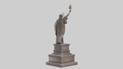 The Spirit of Independence statue model 3D model