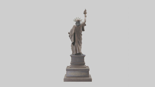 The Spirit of Independence statue model 3D model