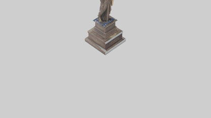The Spirit of Independence statue model 3D model