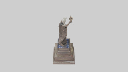 The Spirit of Independence statue model 3D model