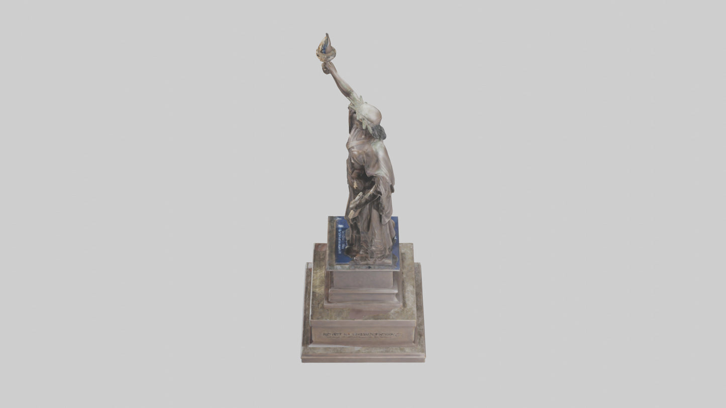 The Spirit of Independence statue model 3D model