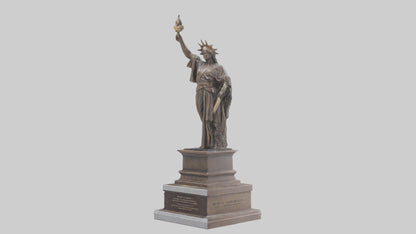 The Spirit of Independence statue model 3D model