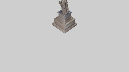 The Spirit of Independence statue model 3D model