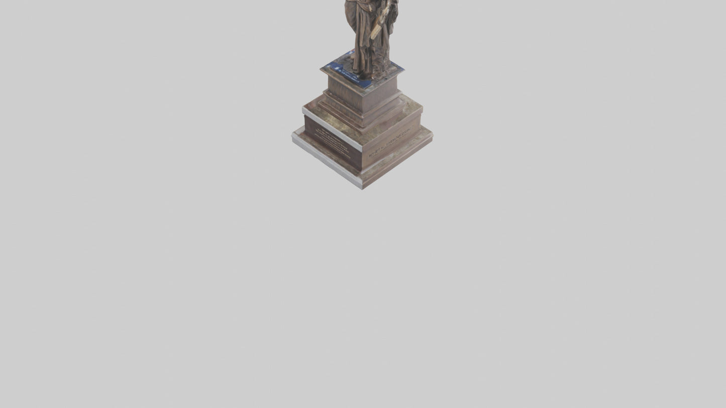The Spirit of Independence statue model 3D model