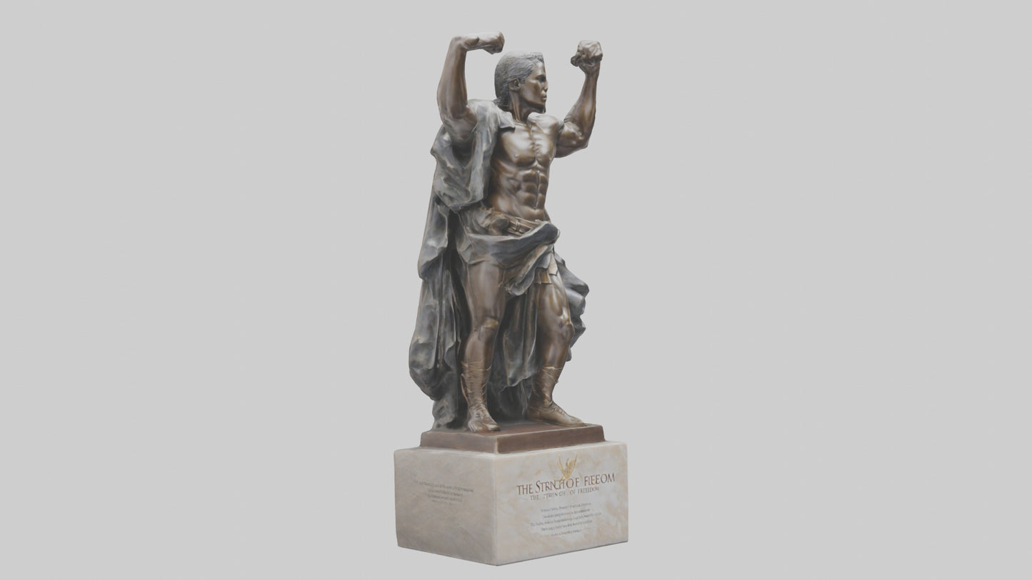 The Strength of Freedom statue model 3D model