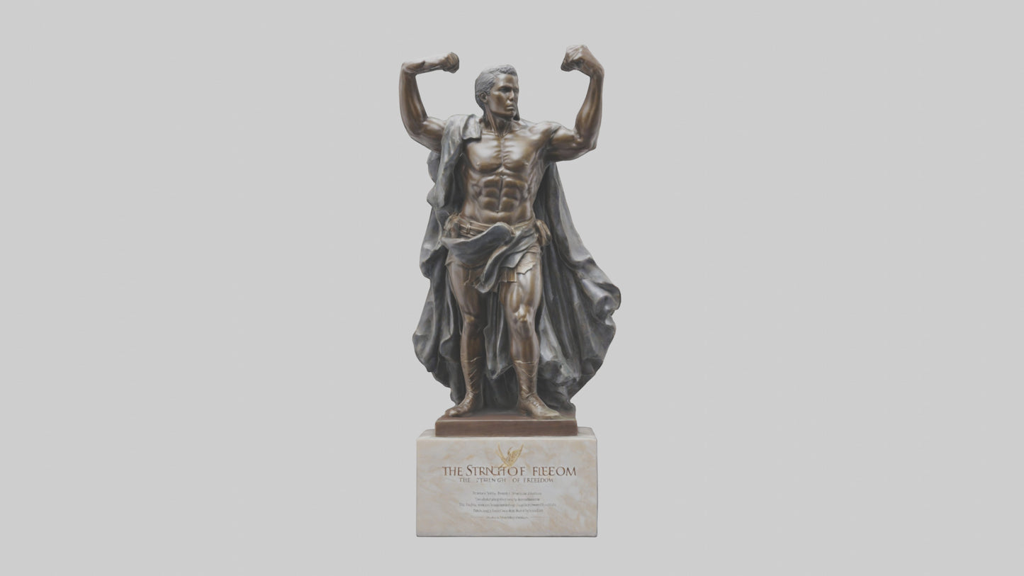 The Strength of Freedom statue model 3D model