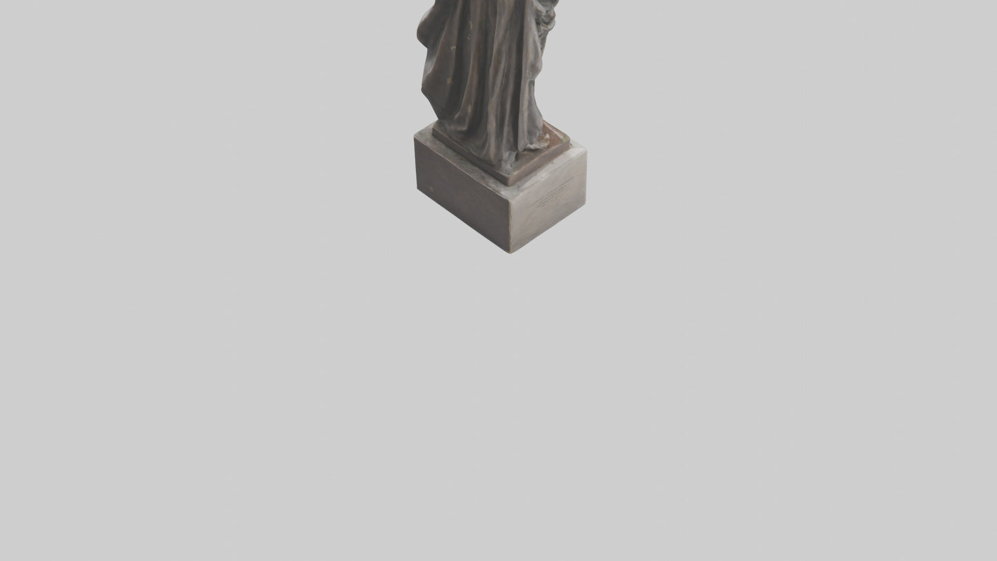 The Strength of Freedom statue model 3D model