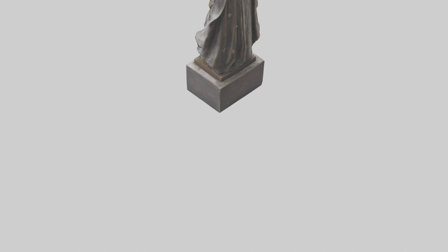 The Strength of Freedom statue model 3D model