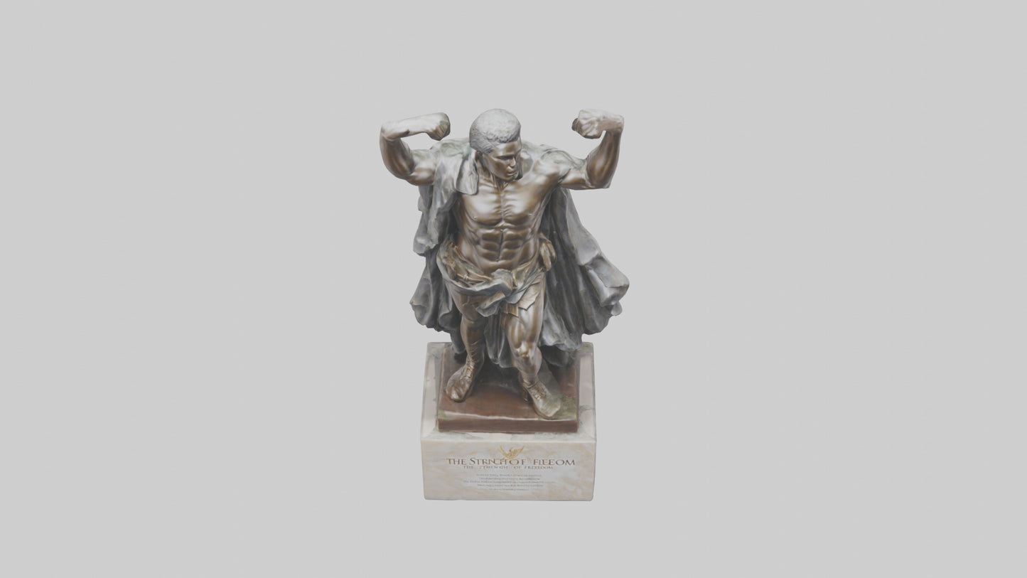 The Strength of Freedom statue model 3D model