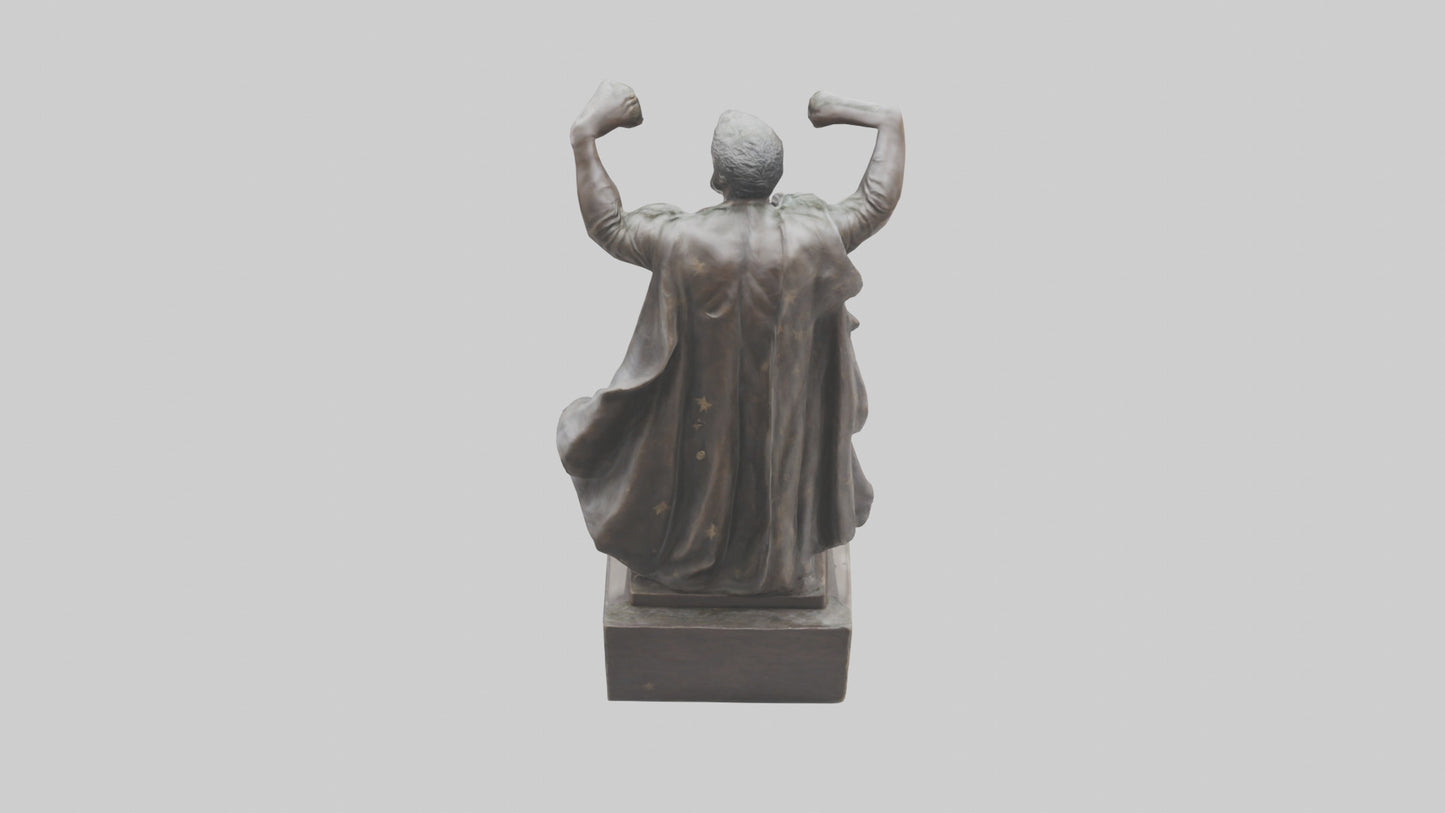 The Strength of Freedom statue model 3D model