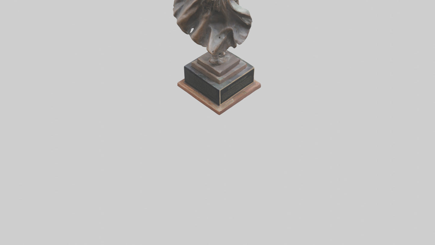 The Struggle for Freedom statue model 3D model