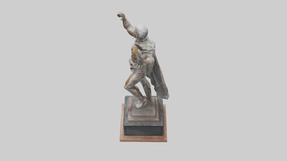 The Struggle for Freedom statue model 3D model