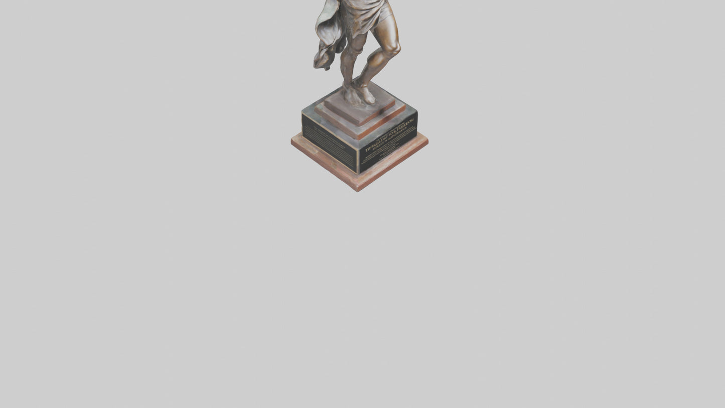 The Struggle for Freedom statue model 3D model
