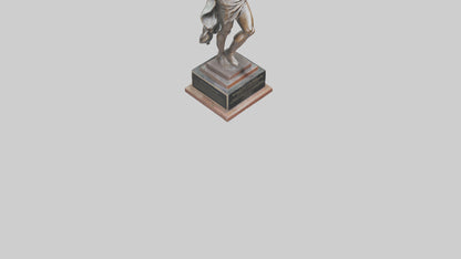 The Struggle for Freedom statue model 3D model