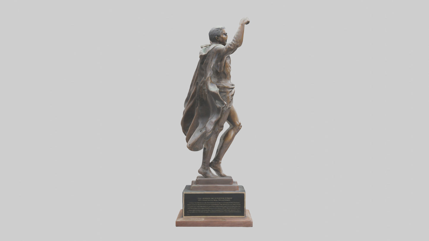 The Struggle for Freedom statue model 3D model