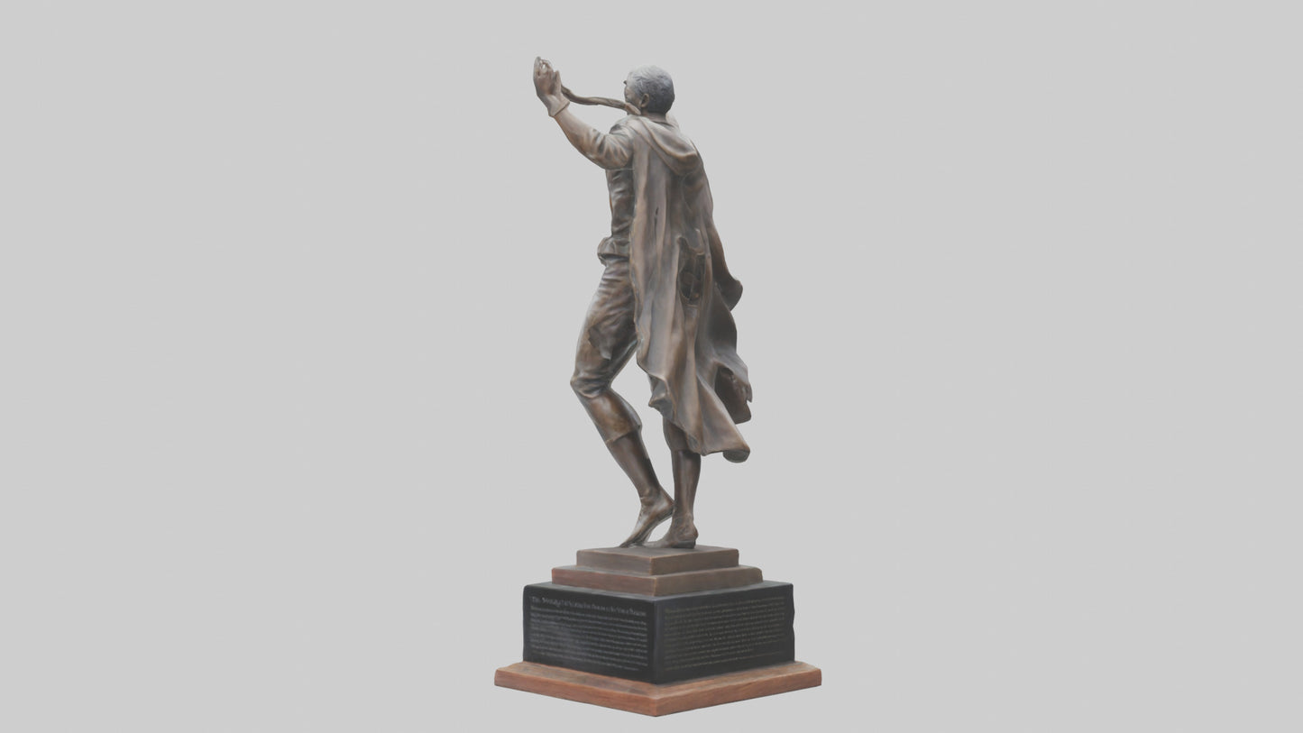 The Struggle for Freedom statue model 3D model