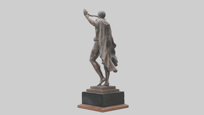 The Struggle for Freedom statue model 3D model