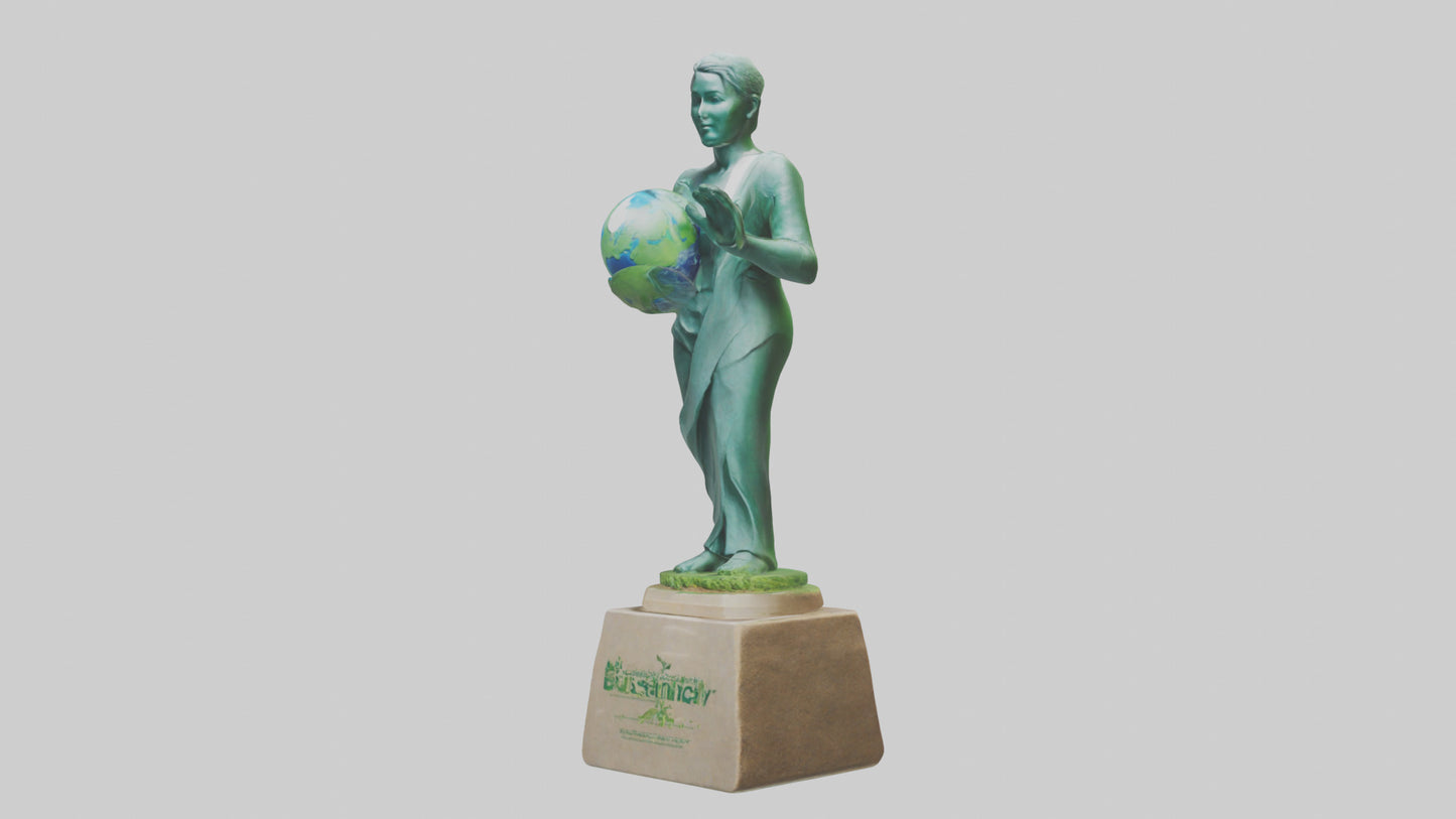 The Sustainability Icon Statue model 3D model