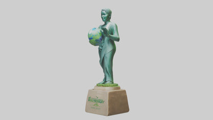 The Sustainability Icon Statue model 3D model