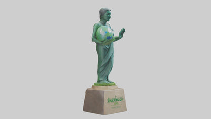 The Sustainability Icon Statue model 3D model