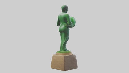 The Sustainability Icon Statue model 3D model