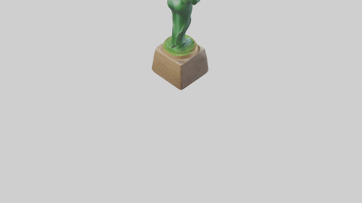 The Sustainability Icon Statue model 3D model