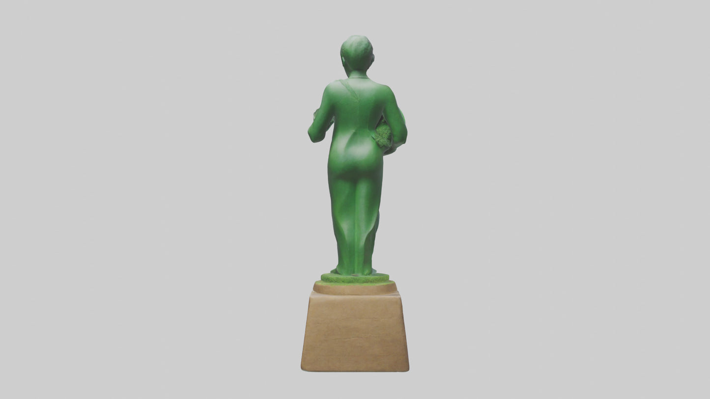 The Sustainability Icon Statue model 3D model