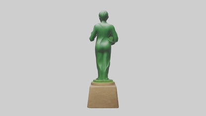 The Sustainability Icon Statue model 3D model