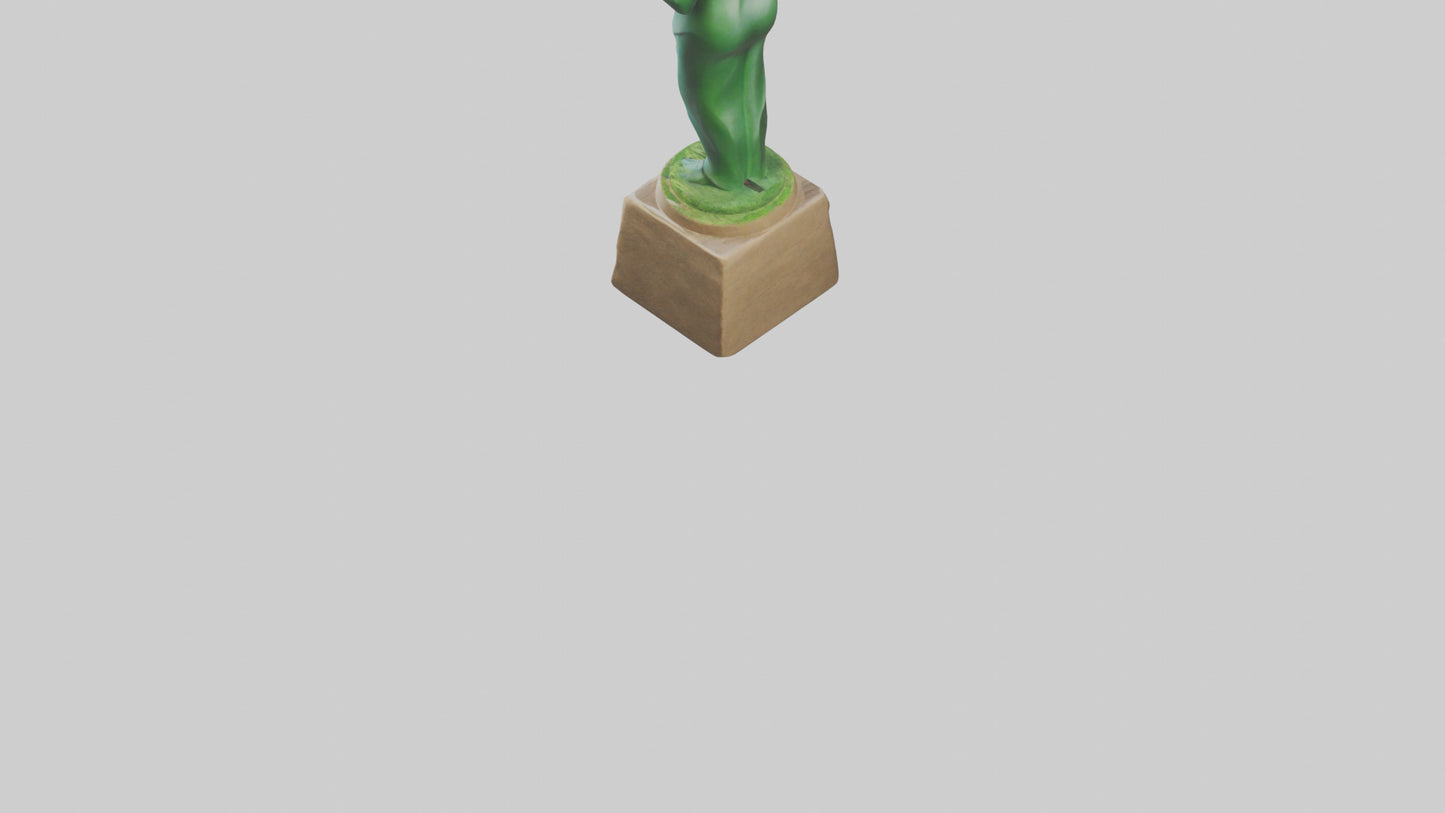 The Sustainability Icon Statue model 3D model
