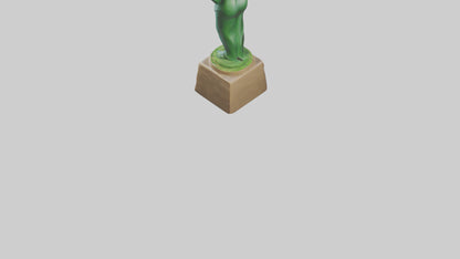 The Sustainability Icon Statue model 3D model