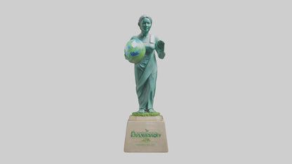 The Sustainability Icon Statue model 3D model