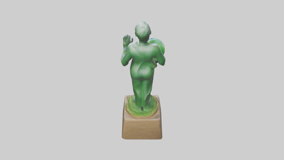The Sustainability Icon Statue model 3D model