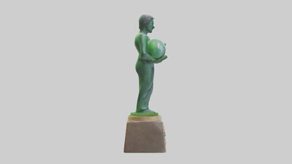 The Sustainability Icon Statue model 3D model