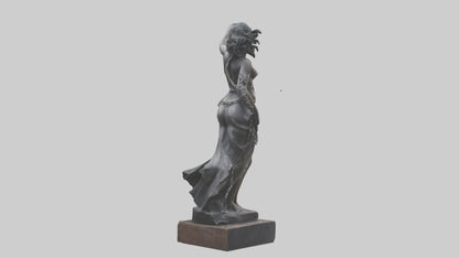 The Unchained Woman statue model 3D model