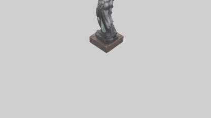 The Unchained Woman statue model 3D model